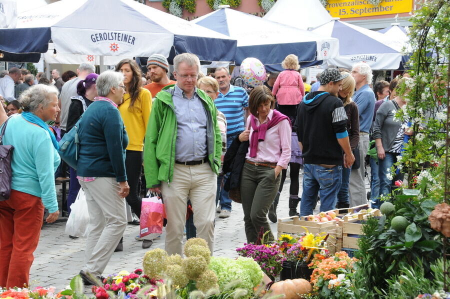 Umbrisch Provenzalischer Markt Tübingen 2013