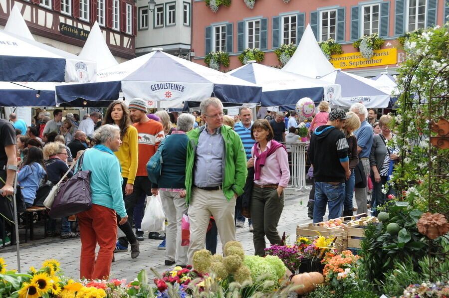 Umbrisch Provenzalischer Markt Tübingen 2013