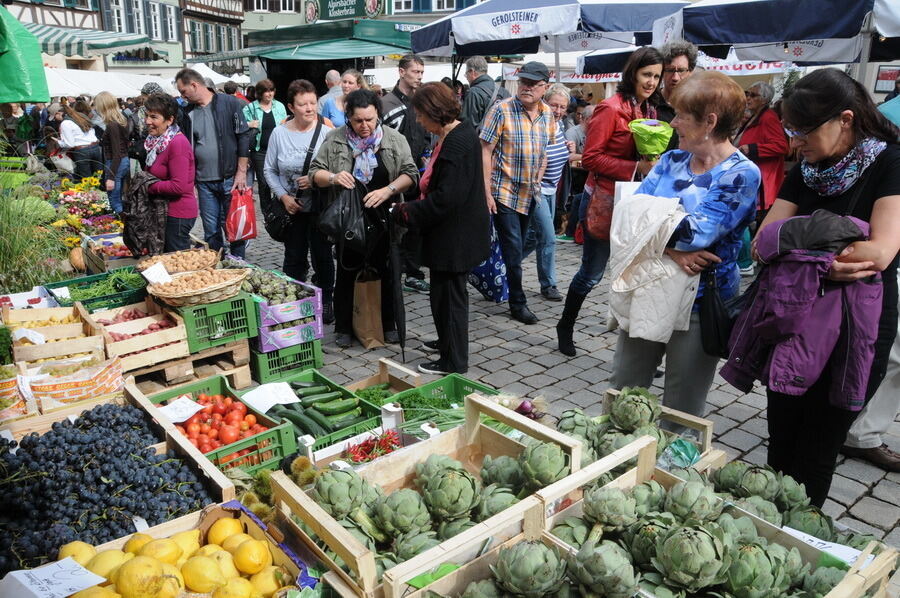 Umbrisch Provenzalischer Markt Tübingen 2013