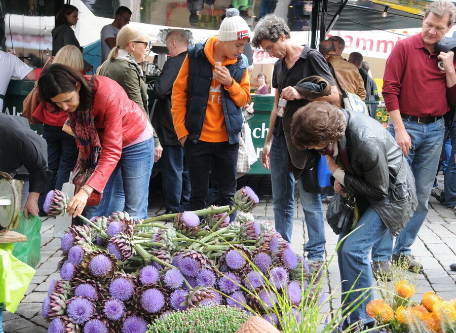 Umbrisch Provenzalischer Markt Tübingen 2013