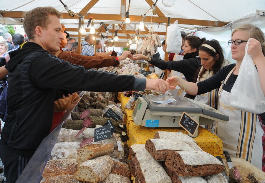 Umbrisch Provenzalischer Markt Tübingen 2013