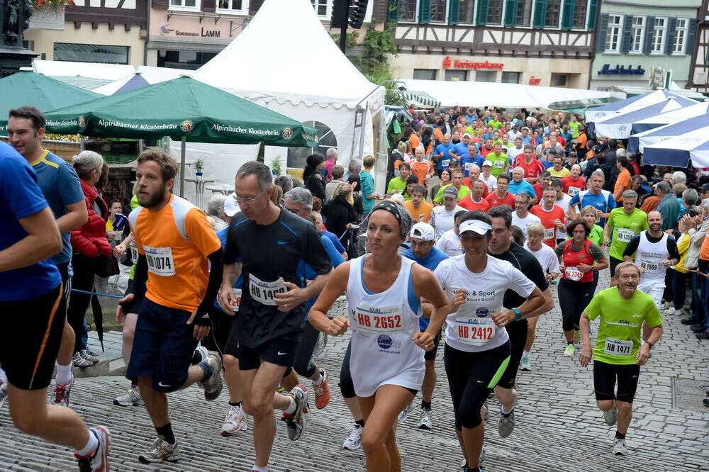 Stadtlauf Erbe-Lauf Tübingen 2013