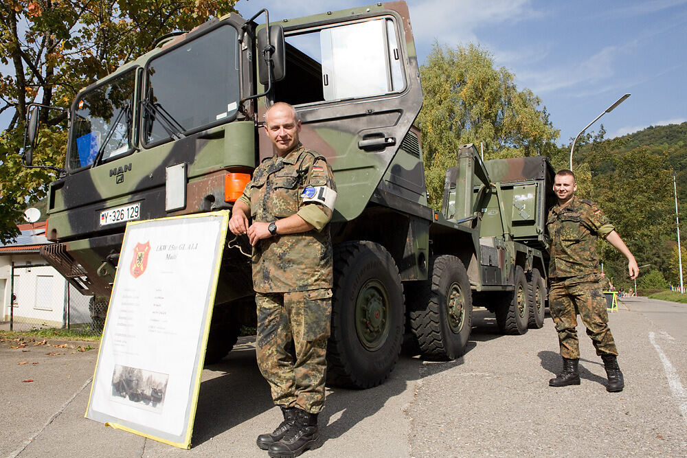 Reservistenwettkampf und Fahrzeugschau