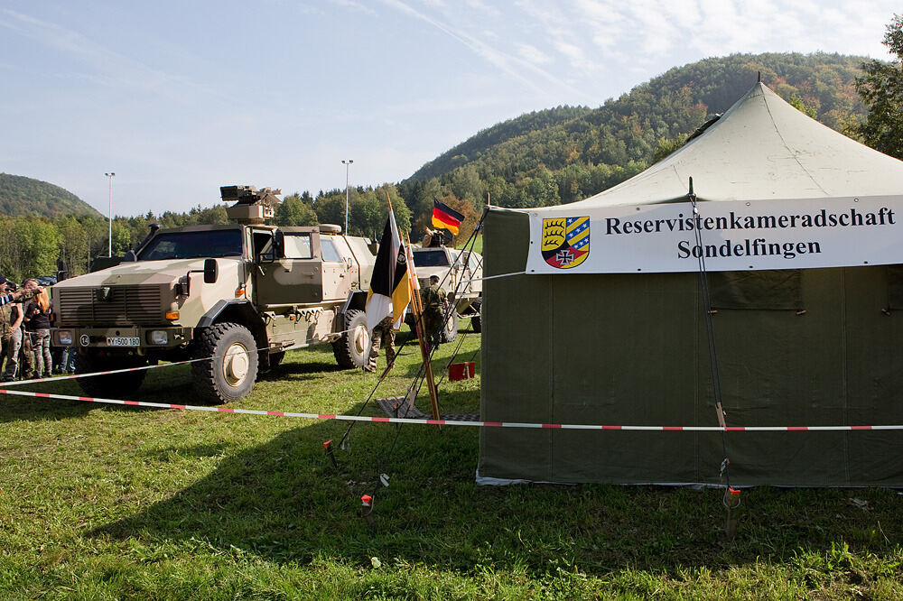 Reservistenwettkampf und Fahrzeugschau