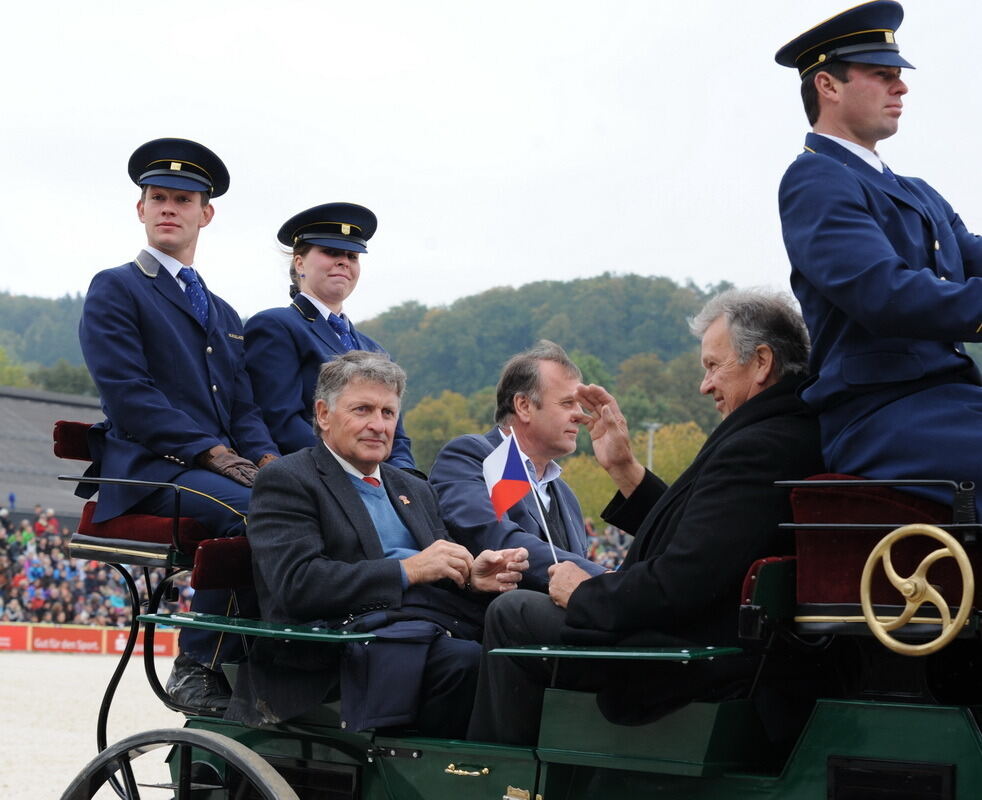 Hengstparade Marbach September 2013