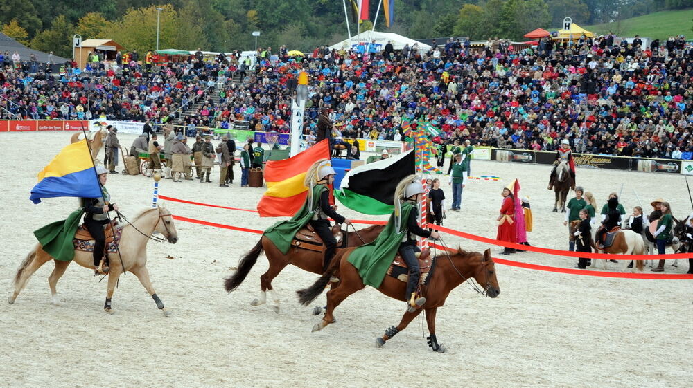 Hengstparade Marbach September 2013