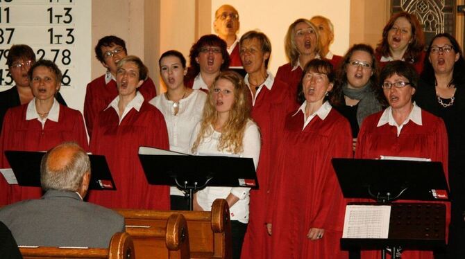 Ein mitreißendes Konzert boten die Sängerinnen und Sänger des »Gospeltrains« in der Willmandinger Kirche. Der Chor wurde vor zwa