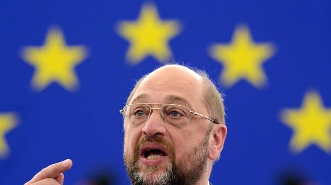 EU-Parlamentspräsident Martin Schulz fordert auch von Deutschland mehr Einsatz. Foto: Patrick Seeger