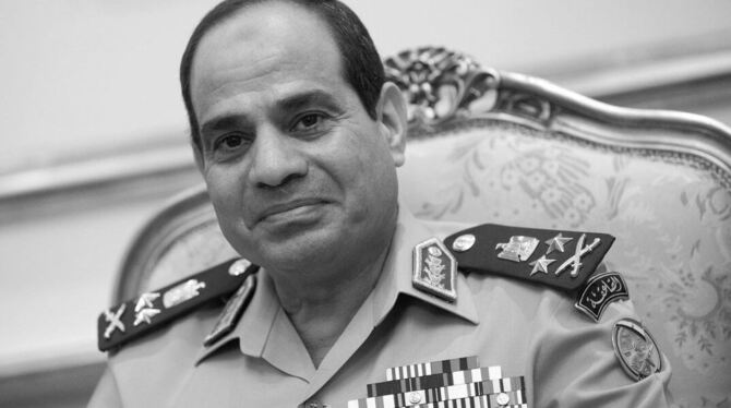 Der starke Mann am Nil: General Abdel Fattah as-Sisi. FOTO: DPA