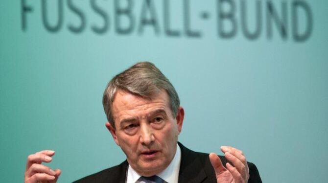 DFB-Präsident Wolfgang Niersbach will den Fußball-Nachwuchs mehr fördern. Foto: Arne Dedert