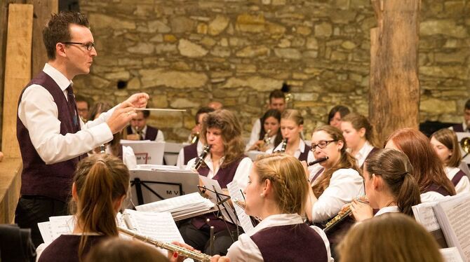 Traditionell und mit Stimmungsmusik unterhielt der Musikverein Betzingen seine Gäste während seines zweiten Oktoberfests in der