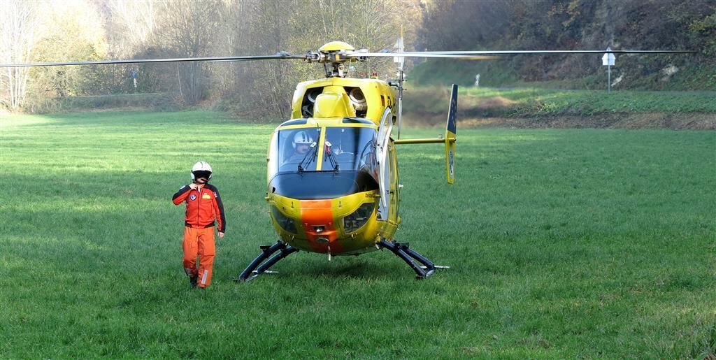 Motorradunfall zwischen Zwiefalten und Upflamör