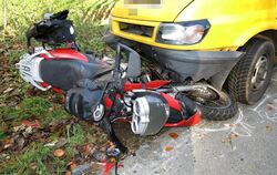 Motorradunfall zwischen Zwiefalten und Upflamör