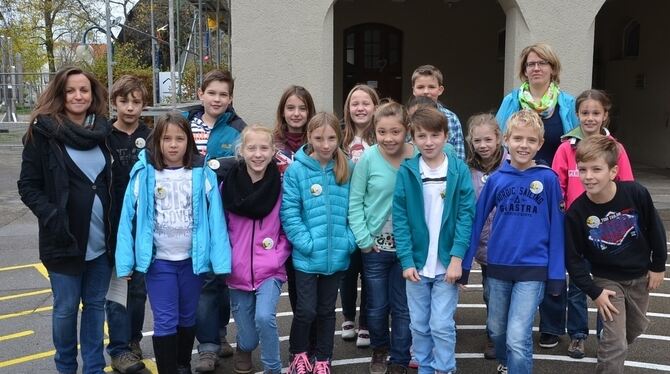 Keltern-Schüler, die sich für eine gute Atmosphäre auf dem Schulhof einsetzen möchten, bekamen eine spezielle Ausbildung. FOTO: