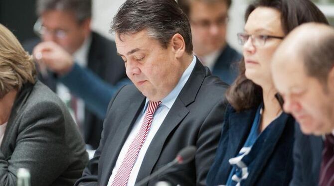 SPD-Chef Sigmar Gabriel würde eine große Koalition nicht an der Auseinandersetzung um ein gerechteres Steuersystem scheitern