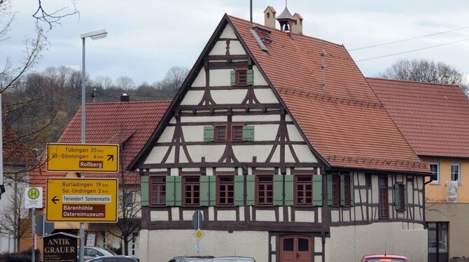 Auch das Genkinger Rathaus ist mit Mitteln aus dem Landessanierungsprogramm modernisiert worden.