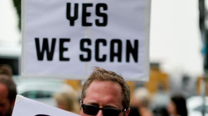 Wurde zur Schlagzeile des Jahres 2013: »Yes, we scan!« Foto: Kay Nietfeld