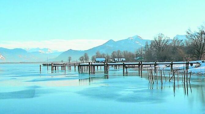 Das Chiemgau ist ein herrliches Revier für ausgedehnte Winterwanderungen.