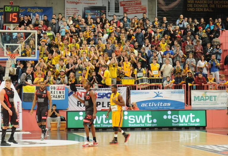 Walter Tigers Tübingen - s.Oliver Baskets Würzburg 65:82