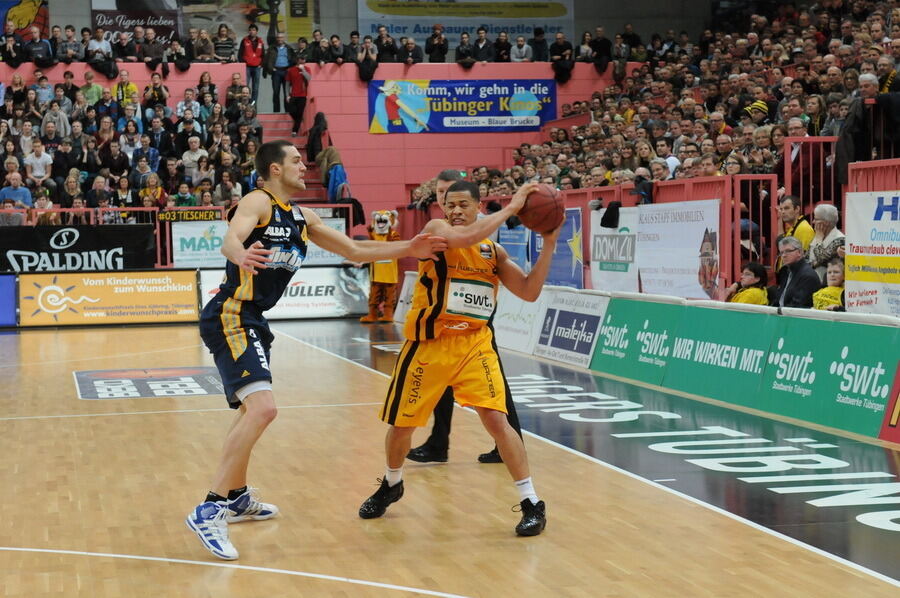 Basketball Berlin - Tübingen: Nur ein Tick fehlt