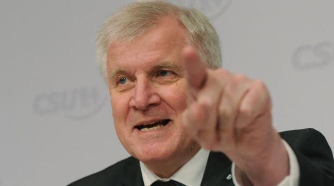 Horst Seehofer ist gegen eine Energiewende auf Pump. Foto: Tobias Hase