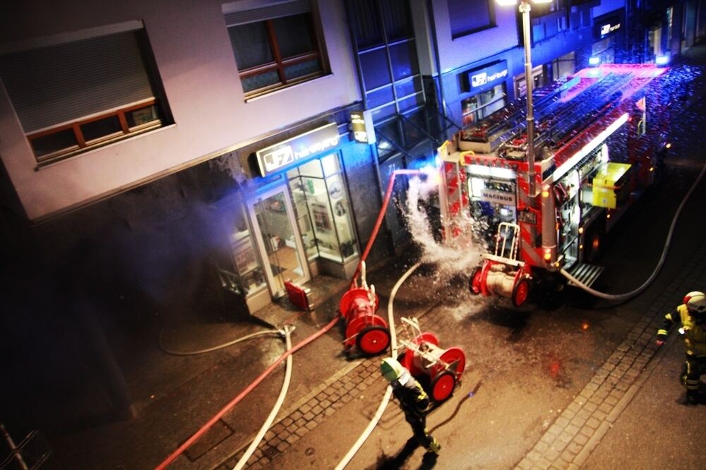 Brand in der Metzgerstraße Foto: Andreas Winkler