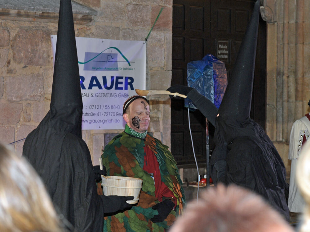 Häsabstauben der Reutlinger Schandele 2014