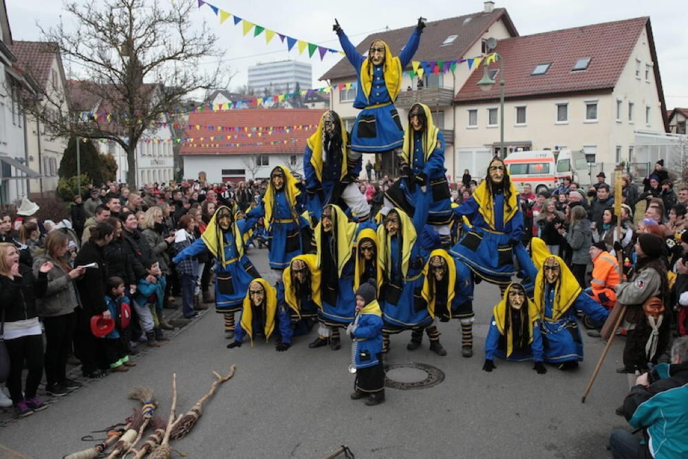 Jubiläumsumzug der Gomaringer Käsperle 2014