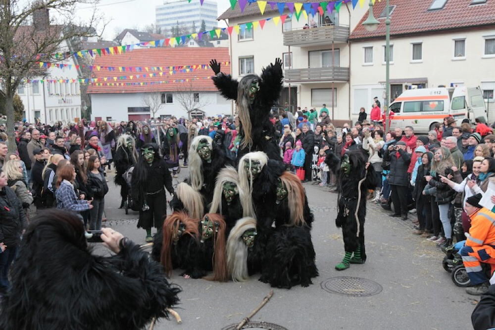 Jubiläumsumzug der Gomaringer Käsperle 2014