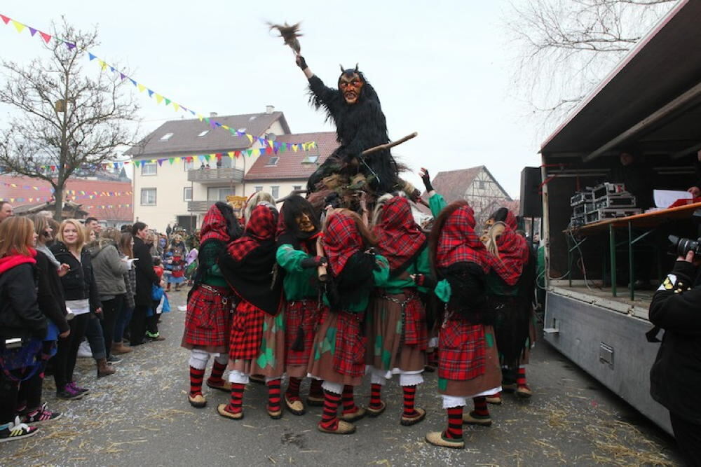 Jubiläumsumzug der Gomaringer Käsperle 2014