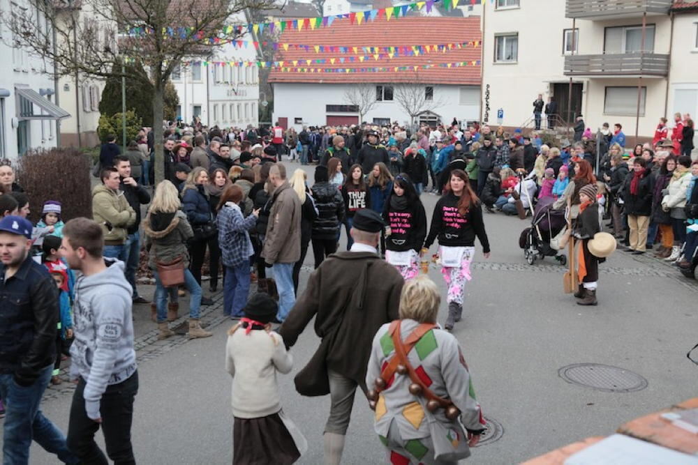 Jubiläumsumzug der Gomaringer Käsperle 2014