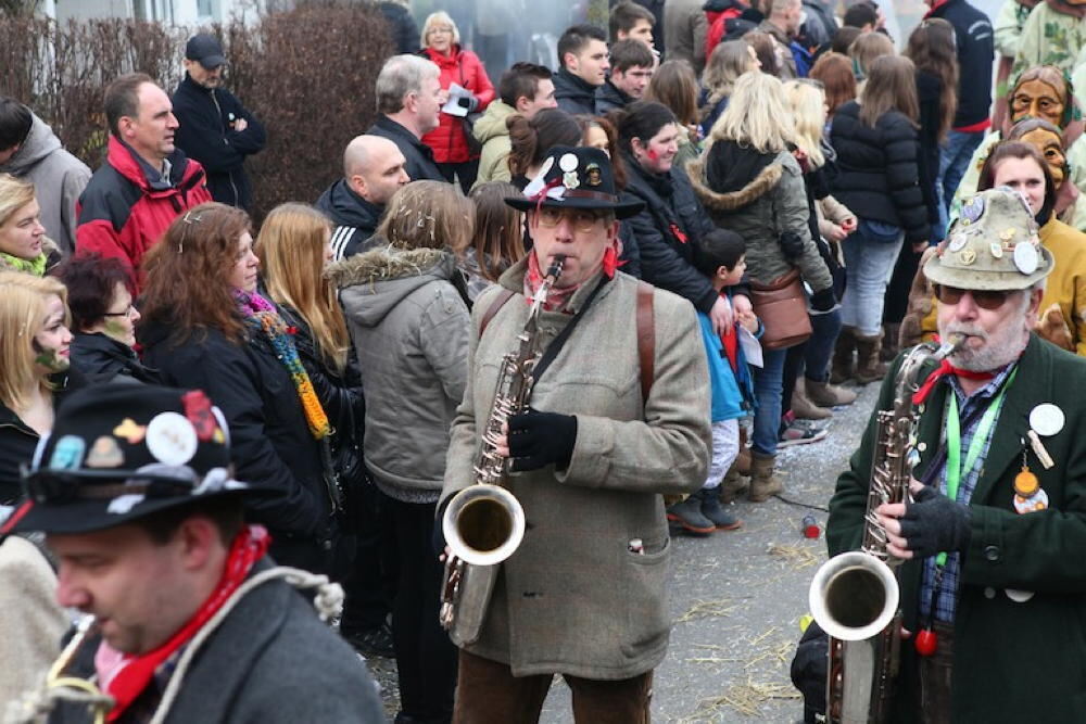 Jubiläumsumzug der Gomaringer Käsperle 2014