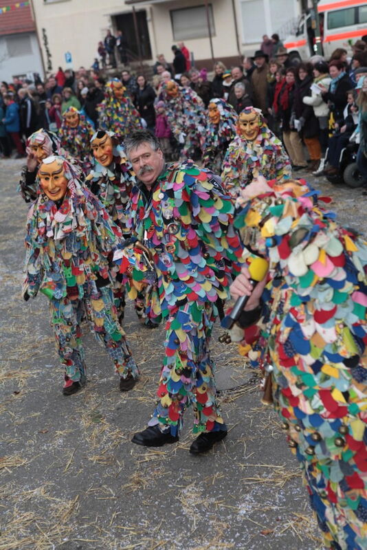 Jubiläumsumzug der Gomaringer Käsperle 2014