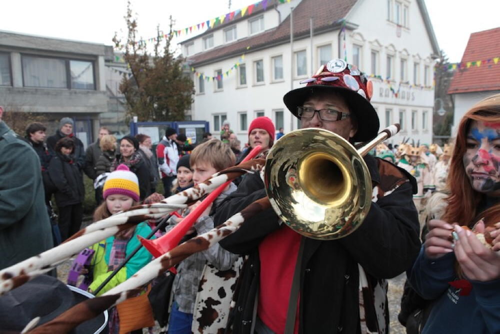 Jubiläumsumzug der Gomaringer Käsperle 2014