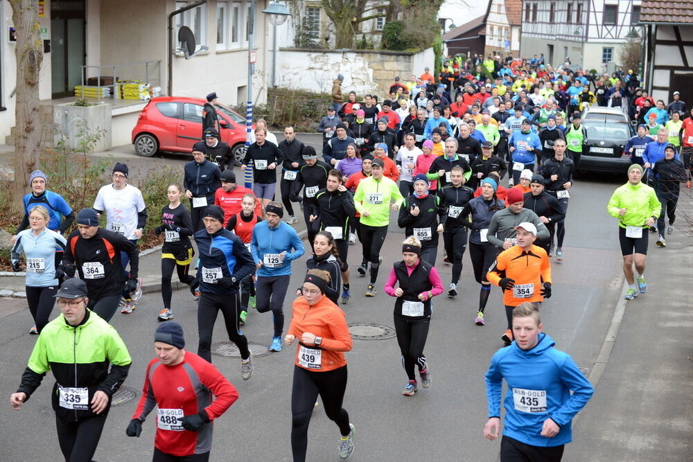 Alb-Gold-Winterlauf-Cup in Rübgarten 25. Januar 2014