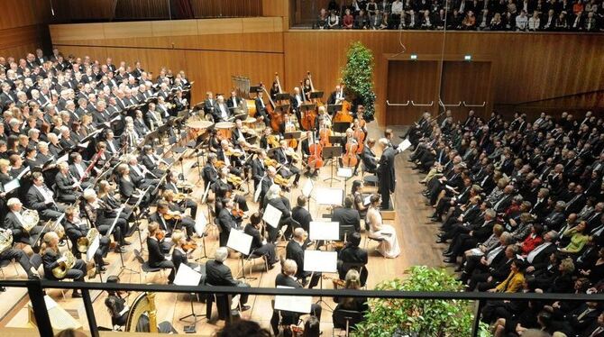 Gut gebucht und auch häufig gut besucht war die neue Stadthalle in ihrem ersten Betriebsjahr – nicht nur bei den Konzerten der W