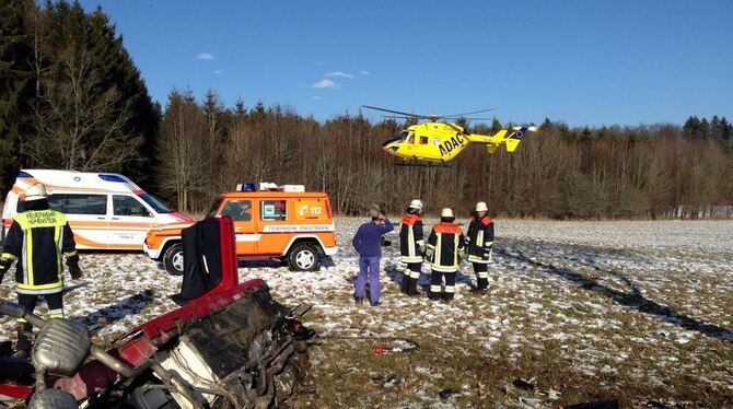 Bei dem Unfall starben der Fahrer und seine Frau. FOTO: PR