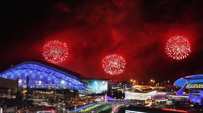 Am Abend werden die Olympischen Winterspiele in Sotschi eröffnet. Foto: Sergey Ilnitsky