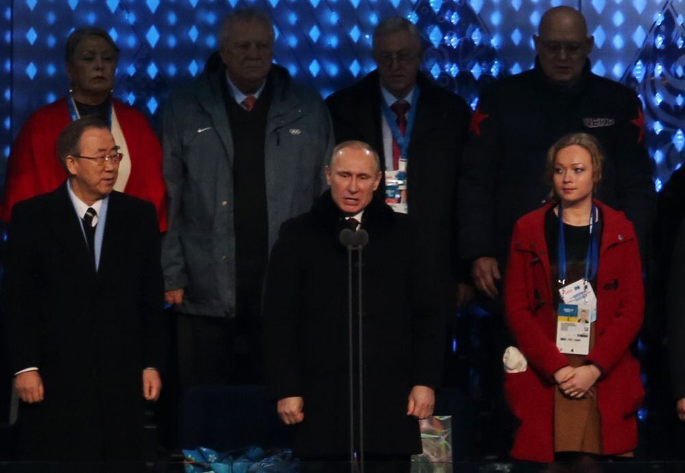 Eröffnungsfeier der Olympischen Winterspiele 2014