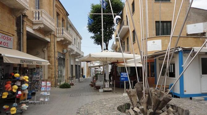 Seit 2008 gibt es in der Ledrastraße im Zentrum der geteilten Hauptstadt Nikosia wieder einen Grenzübergang.