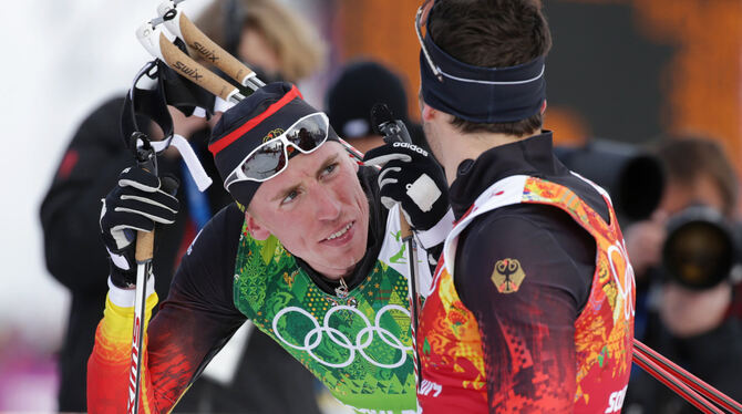 Tim Tscharnke (links )und Hannes Dotzler. FOTO: DPA