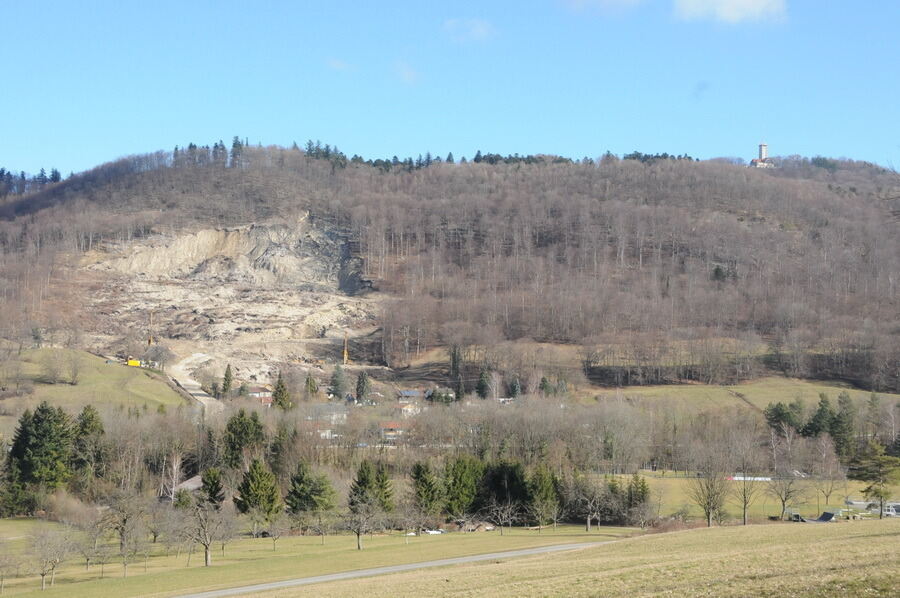 Sicherung des Rutschhangs in Öschingen