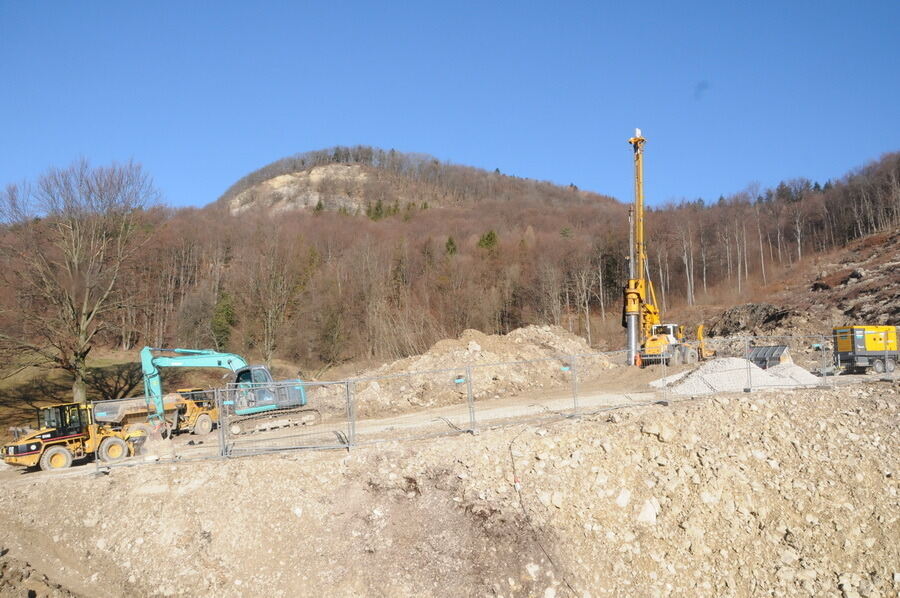 Sicherung des Rutschhangs in Öschingen