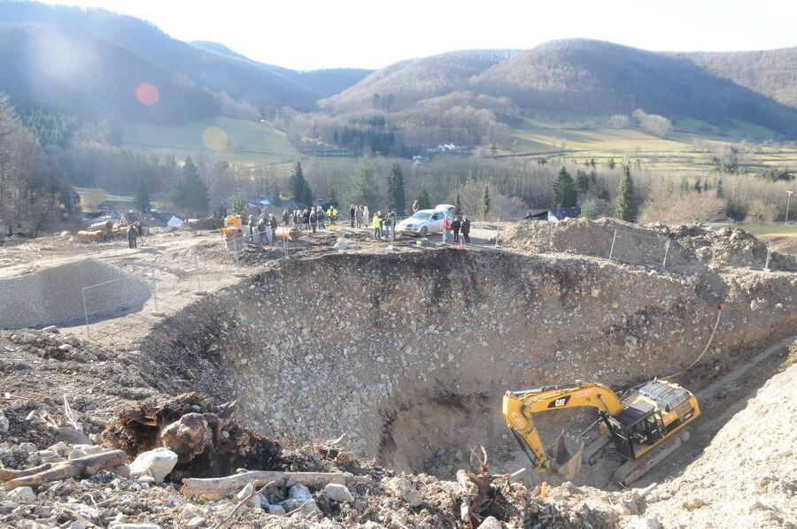 Sicherung des Rutschhangs in Öschingen