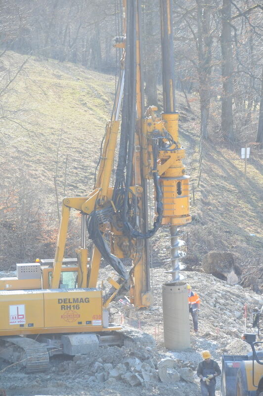 Sicherung des Rutschhangs in Öschingen