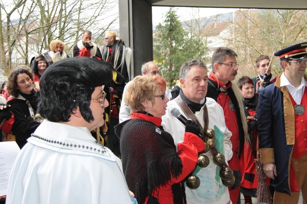 Rathaussturm Mössingen 2014