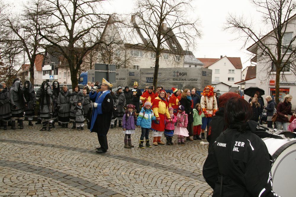 Rathaussturm Sonnenbühl 2014