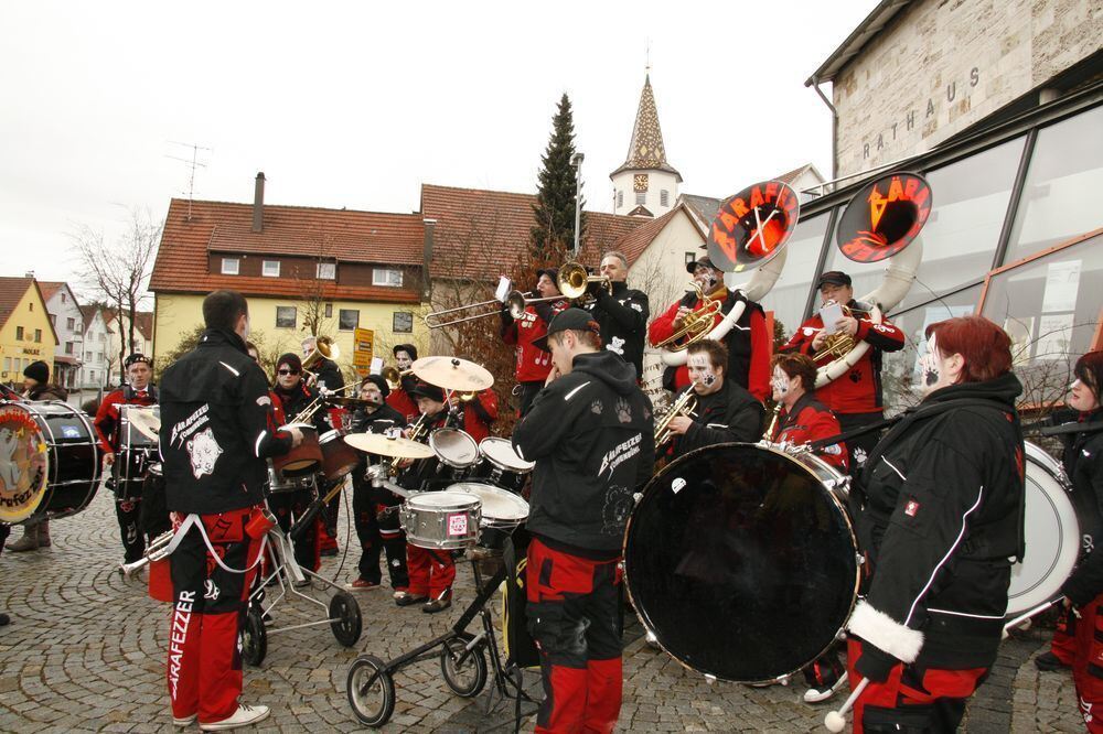 Rathaussturm Sonnenbühl 2014