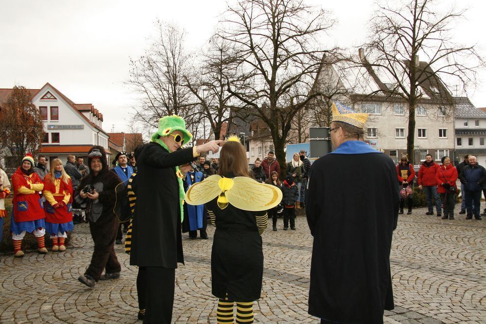 Rathaussturm Sonnenbühl 2014