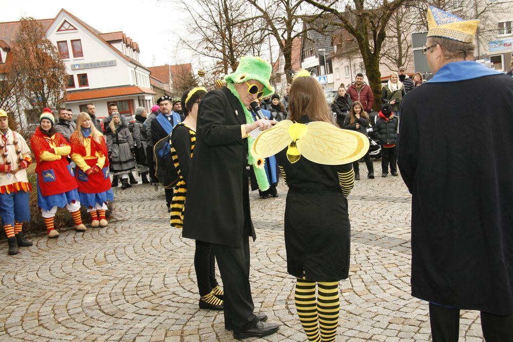 Rathaussturm Sonnenbühl 2014